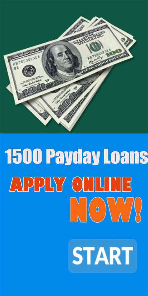 Loans For 1500 Dollars